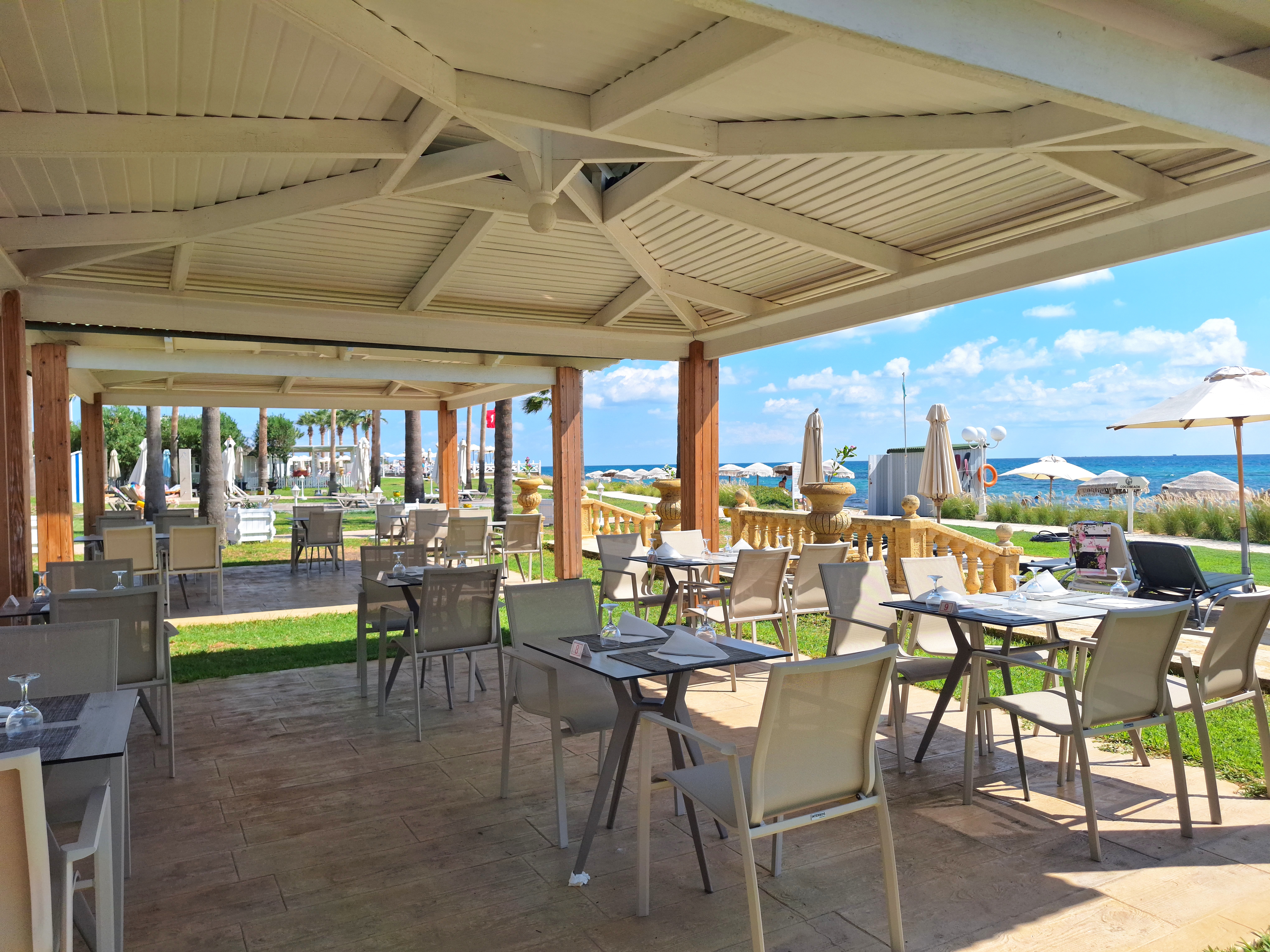 Restaurant de plage Carissa