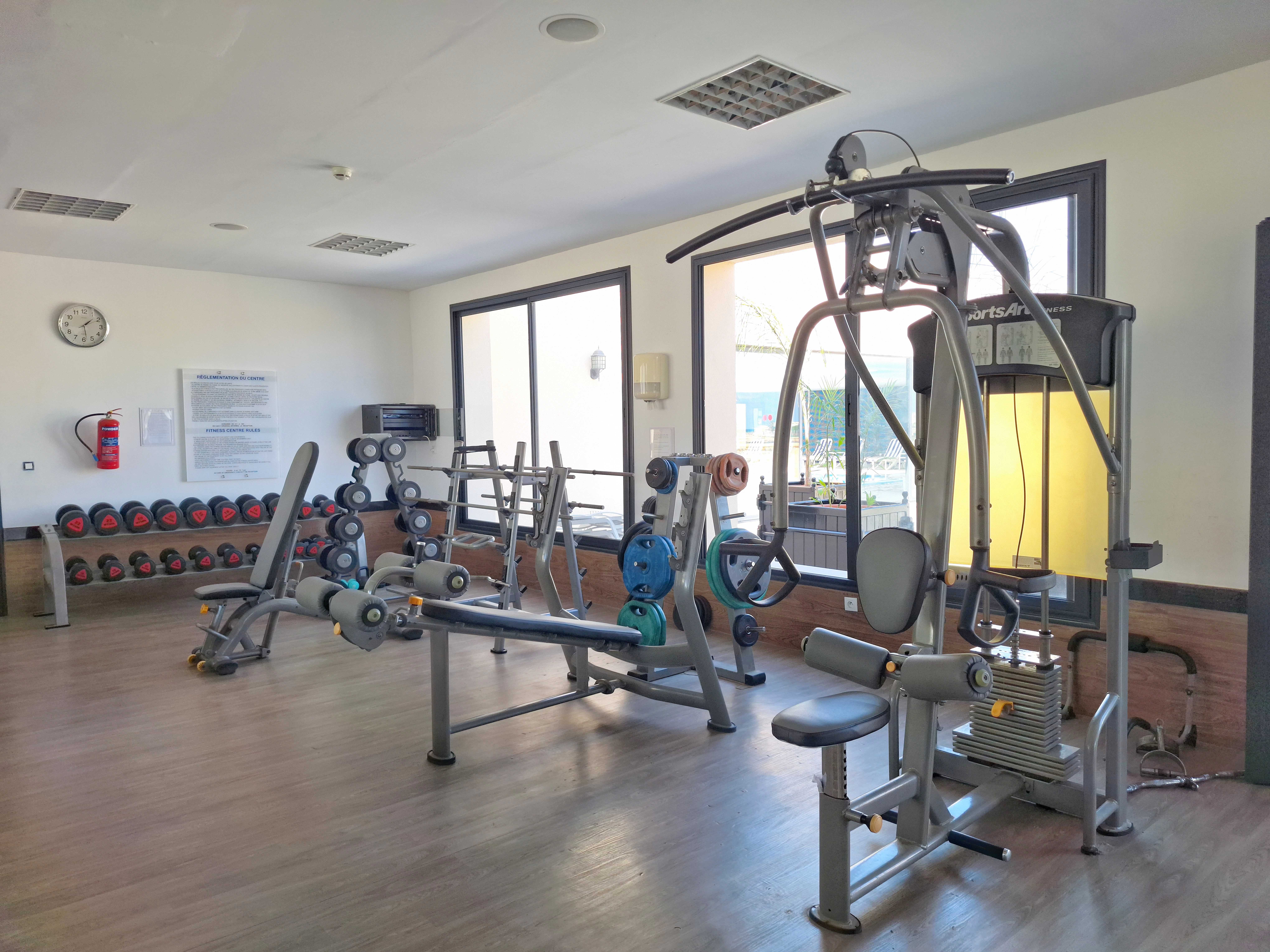 Salle de fitness